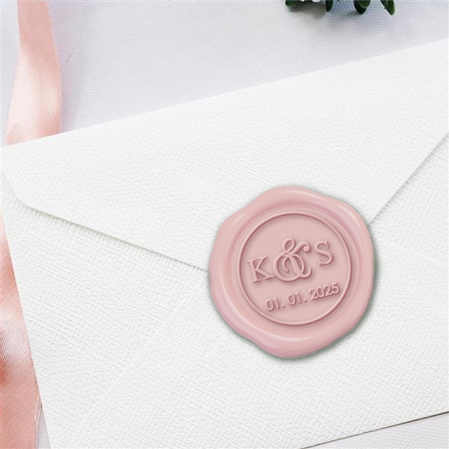 Custom Wax Seals with Self Adhesive Personalized Wax Seal Stickers